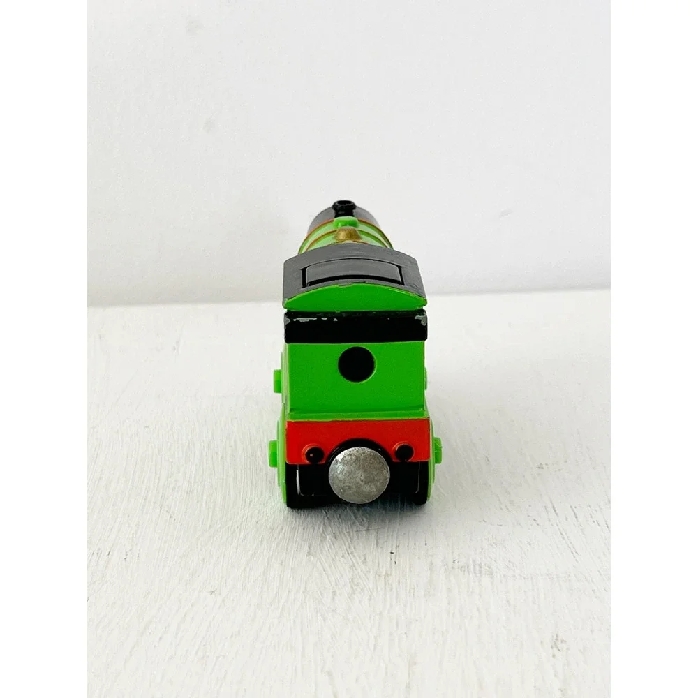 Thomas the Tank Percy Motorized Metal Diecast Train Percy Wooden Railroad Mattel